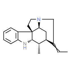 ChemSpider 2D Image | (16alpha)-Cur-19-en | C19H24N2
