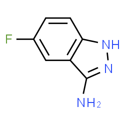ChemSpider 2D Image | 5-Fluoro-1H-indazol-3-amine | C7H6FN3