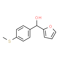 ChemSpider 2D Image | 2-Furyl[4-(methylsulfanyl)phenyl]methanol | C12H12O2S