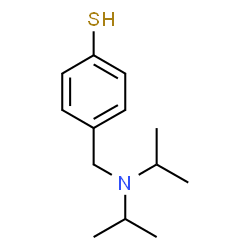 ChemSpider 2D Image | 4-[(Diisopropylamino)methyl]benzenethiol | C13H21NS