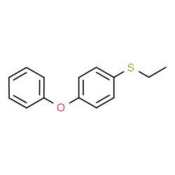 ChemSpider 2D Image | 1-(Ethylsulfanyl)-4-phenoxybenzene | C14H14OS