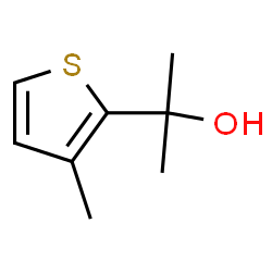ChemSpider 2D Image | 2-(3-Methyl-2-thienyl)-2-propanol | C8H12OS