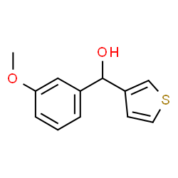 ChemSpider 2D Image | (3-Methoxyphenyl)(3-thienyl)methanol | C12H12O2S