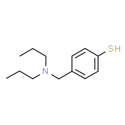 ChemSpider 2D Image | 4-[(Dipropylamino)methyl]benzenethiol | C13H21NS