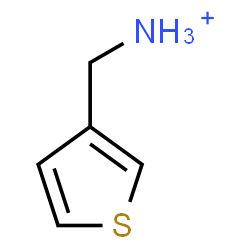 ChemSpider 2D Image | 3-Thienylmethanaminium | C5H8NS