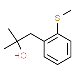 ChemSpider 2D Image | 2-Methyl-1-[2-(methylsulfanyl)phenyl]-2-propanol | C11H16OS