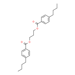 ChemSpider 2D Image | 1,3-Propanediyl bis(4-butylbenzoate) | C25H32O4