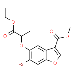 ChemSpider 2D Image | MFCD02167012 | C16H17BrO6