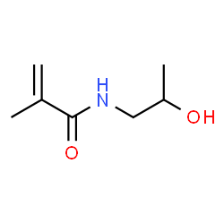 ChemSpider 2D Image | N-(2-Hydroxypropyl) methacrylamide | C7H13NO2