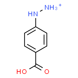 ChemSpider 2D Image | (4-Carboxyphenyl)hydrazinium | C7H9N2O2