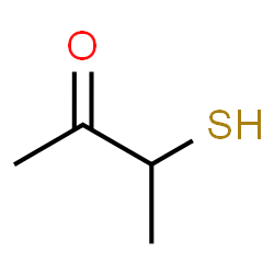 ChemSpider 2D Image | 2-mercapto-3-butanone | C4H8OS