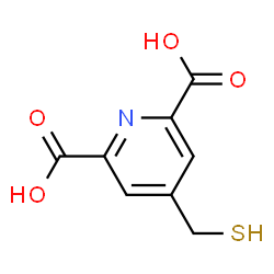 ChemSpider 2D Image | 4-(Mercaptomethyl)-2,6-pyridinedicarboxylic acid | C8H7NO4S