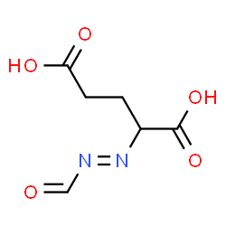ChemSpider 2D Image | 2-[(E)-Formyldiazenyl]pentanedioic acid | C6H8N2O5