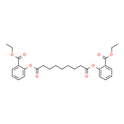 ChemSpider 2D Image | AZELOYL DIETHYL SALICYLATE | C27H32O8