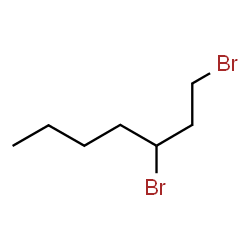 ChemSpider 2D Image | 1,3-Dibromoheptane | C7H14Br2