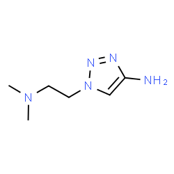 ChemSpider 2D Image | 1-[2-(Dimethylamino)ethyl]-1H-1,2,3-triazol-4-amine | C6H13N5