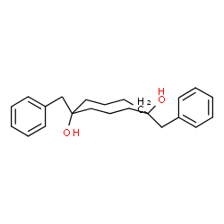 ChemSpider 2D Image | 1,5-Dibenzyl-1,5-cyclononanediol | C23H30O2