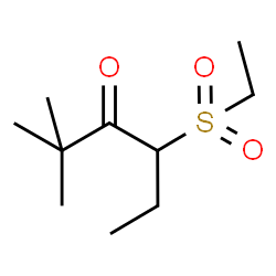 ChemSpider 2D Image | 4-(Ethylsulfonyl)-2,2-dimethyl-3-hexanone | C10H20O3S