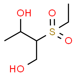 ChemSpider 2D Image | 2-(Ethylsulfonyl)-1,3-butanediol | C6H14O4S