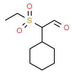 ChemSpider 2D Image | Cyclohexyl(ethylsulfonyl)acetaldehyde | C10H18O3S