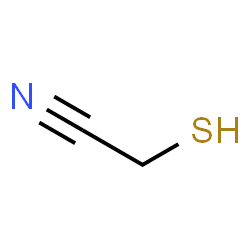 ChemSpider 2D Image | Sulfanylacetonitrile | C2H3NS