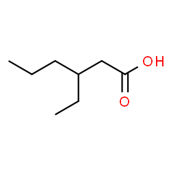 ChemSpider 2D Image | 3-Ethylhexanoic acid | C8H16O2