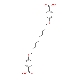ChemSpider 2D Image | Biscarboxyphenoxydecane | C24H30O6