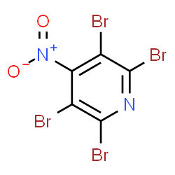 ChemSpider 2D Image | 2,3,5,6-Tetrabromo-4-nitropyridine | C5Br4N2O2