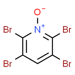 ChemSpider 2D Image | 2,3,5,6-Tetrabromopyridine 1-oxide | C5HBr4NO