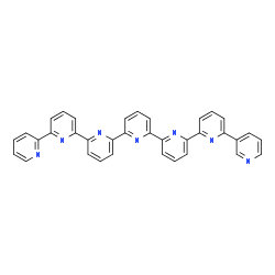 ChemSpider 2D Image | 2,2':6',2'':6'',2''':6''',2'''':6'''',2''''':6''''',3''''''-Septipyridine | C35H23N7