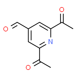 ChemSpider 2D Image | 2,6-Diacetylisonicotinaldehyde | C10H9NO3