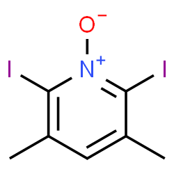 ChemSpider 2D Image | 2,6-Diiodo-3,5-dimethylpyridine 1-oxide | C7H7I2NO