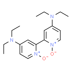 ChemSpider 2D Image | N,N,N',N'-Tetraethyl-2,2'-bipyridine-4,4'-diamine 1,1'-dioxide | C18H26N4O2