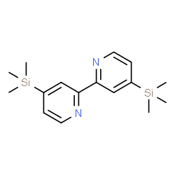 ChemSpider 2D Image | 4,4'-Bis(trimethylsilyl)-2,2'-bipyridine | C16H24N2Si2