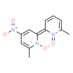 ChemSpider 2D Image | (2Z)-6-Methyl-2-(6-methyl-1-oxo-2(1H)-pyridiniumylidene)-4-nitro-1(2H)-pyridinolate | C12H11N3O4