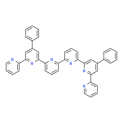 ChemSpider 2D Image | 4',4''''-Diphenyl-2,2':6',2'':6'',2''':6''',2'''':6'''',2'''''-sexipyridine | C42H28N6