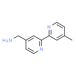 ChemSpider 2D Image | 1-(4'-Methyl-2,2'-bipyridin-4-yl)methanamine | C12H13N3