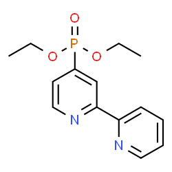 ChemSpider 2D Image | Diethyl 2,2'-bipyridin-4-ylphosphonate | C14H17N2O3P