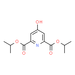 ChemSpider 2D Image | Diisopropyl 4-hydroxy-2,6-pyridinedicarboxylate | C13H17NO5