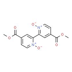 ChemSpider 2D Image | Dimethyl 2,2'-bipyridine-4,4'-dicarboxylate 1,1'-dioxide | C14H12N2O6