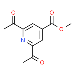 ChemSpider 2D Image | Methyl 2,6-diacetylisonicotinate | C11H11NO4