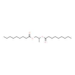ChemSpider 2D Image | 1,2-Propanediyl dinonanoate | C21H40O4