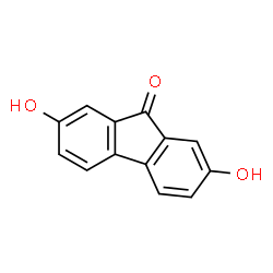 ChemSpider 2D Image | 2,7-Dihydroxyfluorenone | C13H8O3