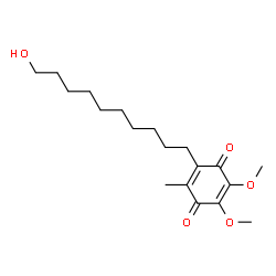 ChemSpider 2D Image | Idebenone | C19H30O5
