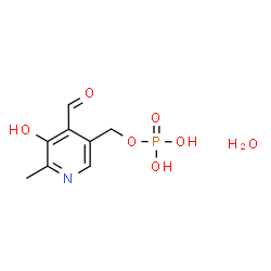 ChemSpider 2D Image | Pyridoxal phosphate | C8H12NO7P