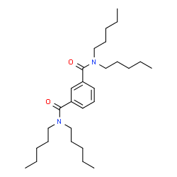 ChemSpider 2D Image | N,N,N',N'-Tetrapentylisophthalamide | C28H48N2O2