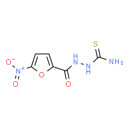 ChemSpider 2D Image | 2-(5-Nitro-2-furoyl)hydrazinecarbothioamide | C6H6N4O4S