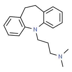 ChemSpider 2D Image | Imipramine | C19H24N2