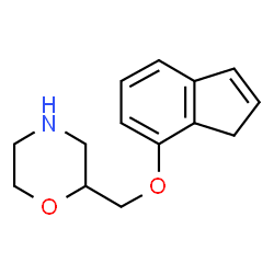 ChemSpider 2D Image | indeloxazine | C14H17NO2