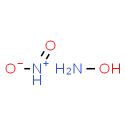ChemSpider 2D Image | Hydroxylamine - oxoazane oxide (1:1) | H4N2O3